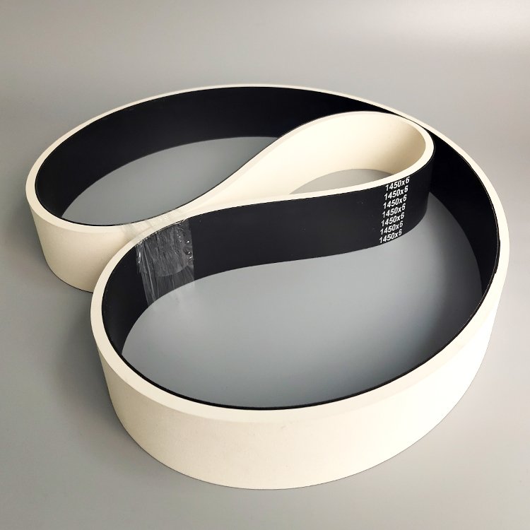 white rubber seamless belt for offset printing