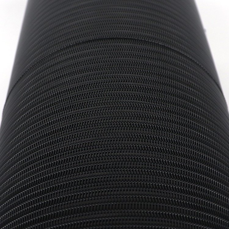 UV printer mesh belt guide belt printing printer is not easy to run off the black spiral mesh woven conveyor belt