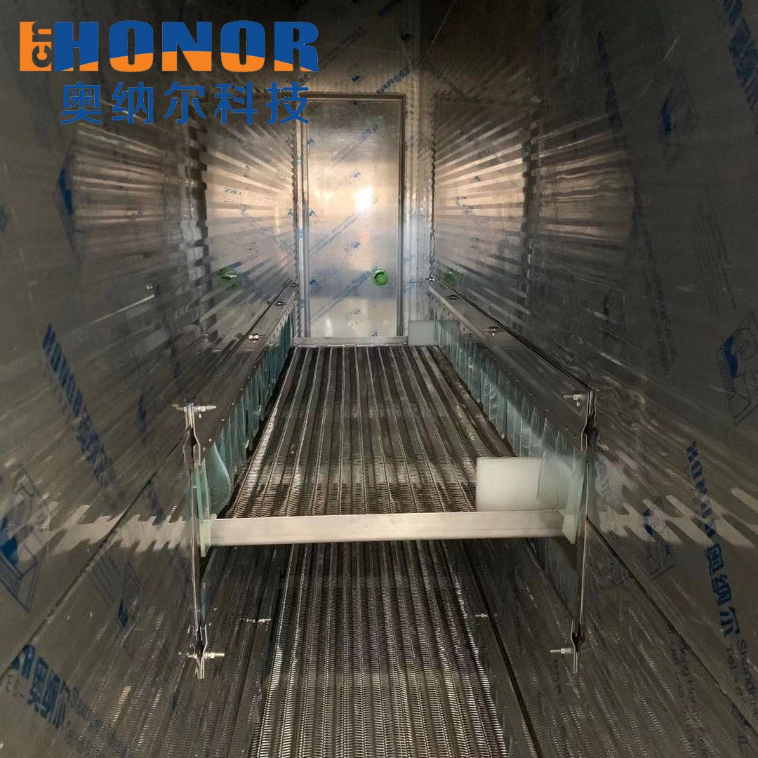 High Performance Automatic Blast Freezer Stainless Steel Tunnel Quick Freezing Machine for Meat & Seafood