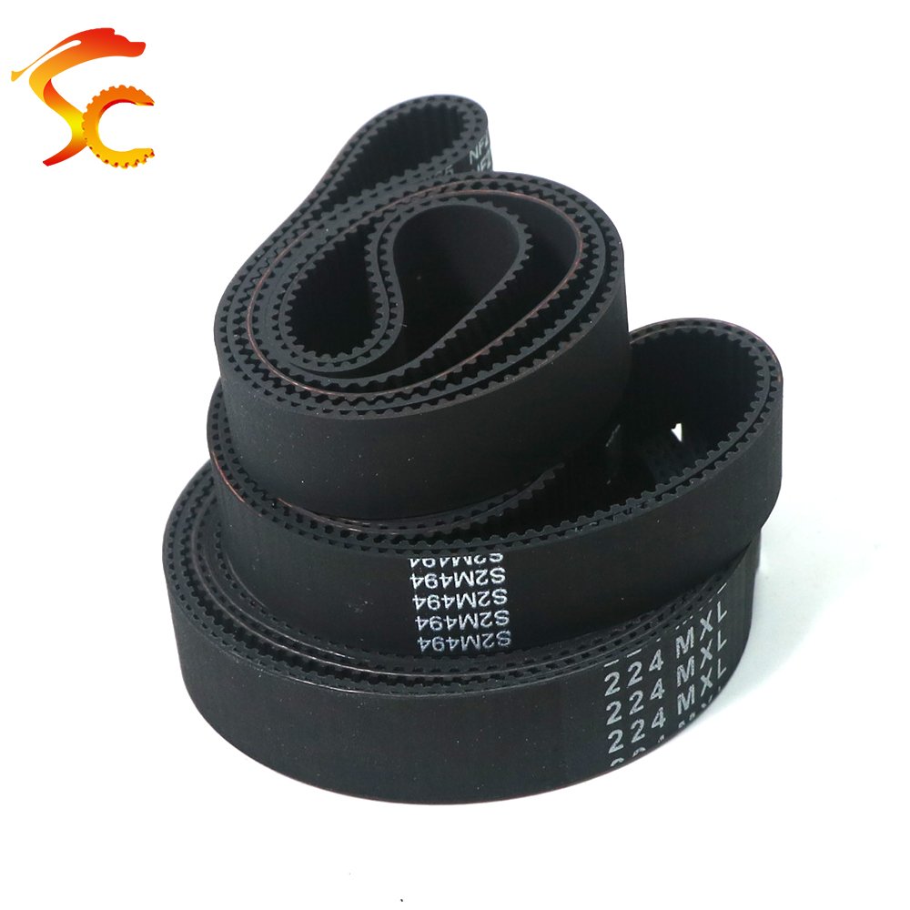 S2M timing belt S2M 336/348/354/370/376/380/386 transmission belts Width 14/15mm conveyor belt for inkjet printer machine
