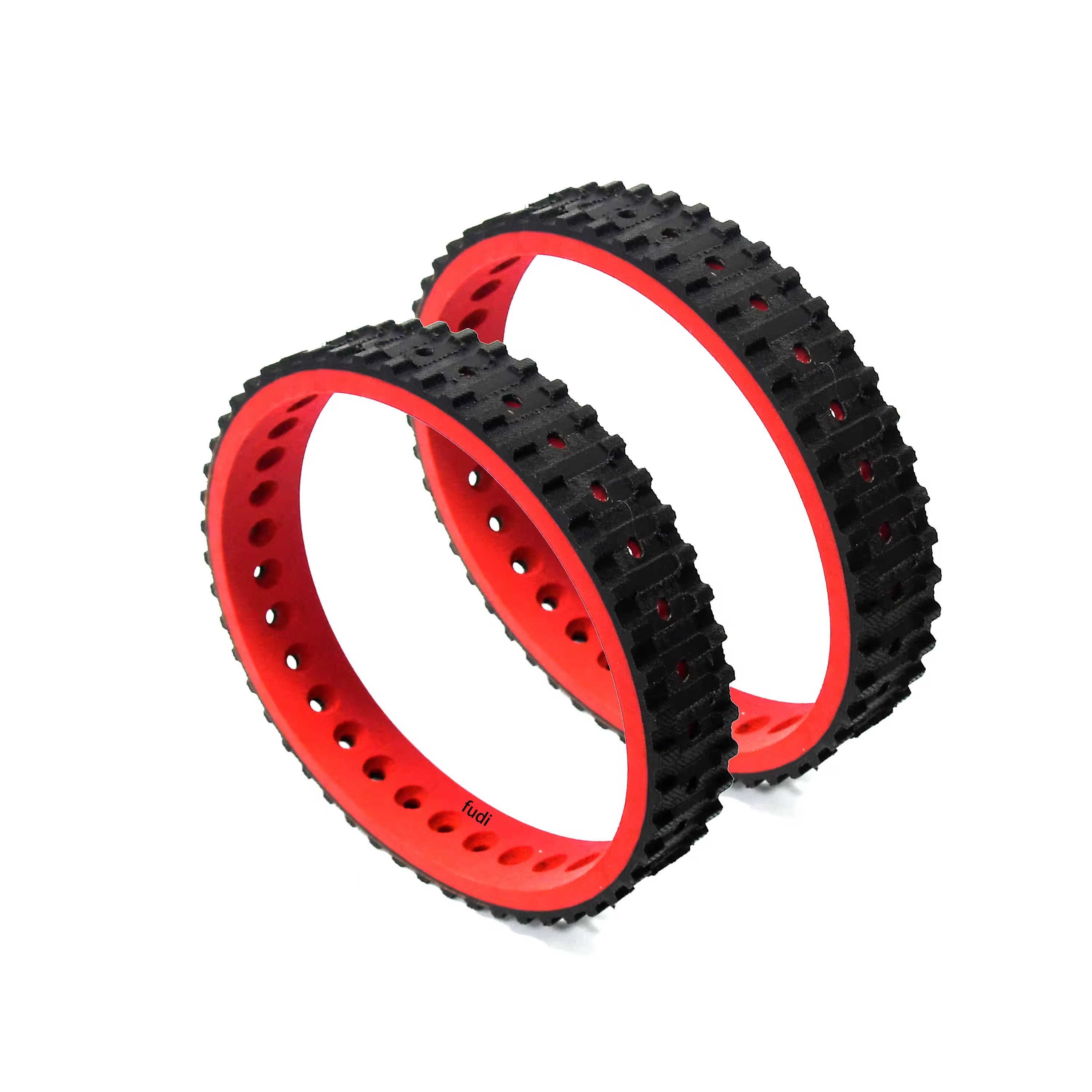 Packaging machine red rubber timing belts synchronous belt anti slip and wear-resistant for packaging machine equipment