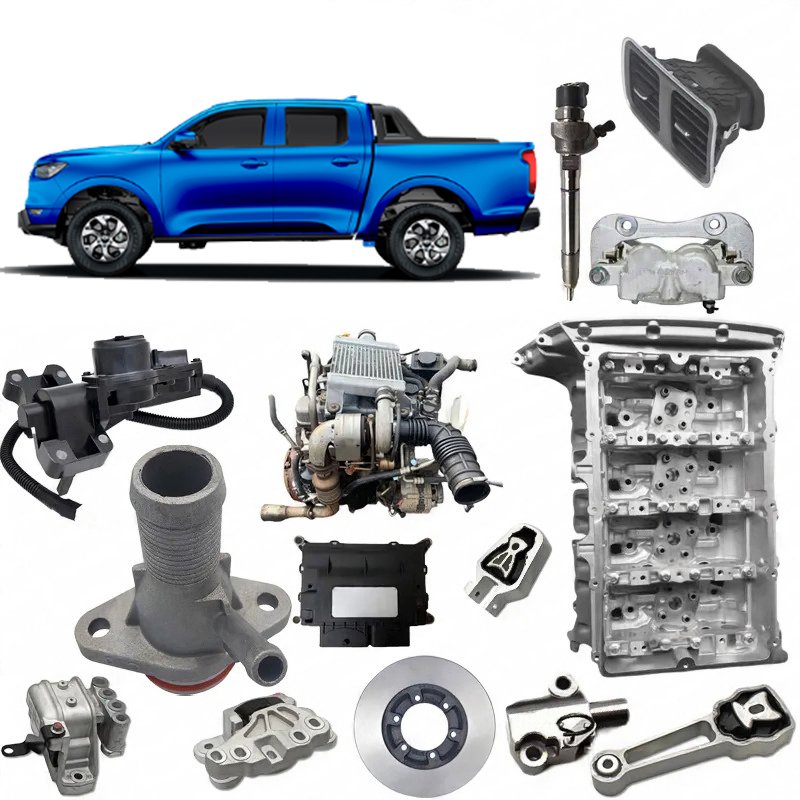 For Great Wall POER ELITE Headlight Control Arm Ball Joint Tie Rod End Stabilizer Sway Link Clutch Cover Disc Bearing Bumper DRL