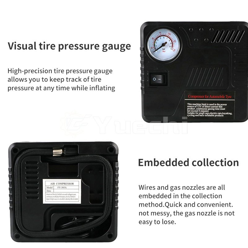 12V All In One Emergency Vehicle Tool Emergency Battery Starter Car Jump Starter Power Bank With Air Compressor Tire Inflator