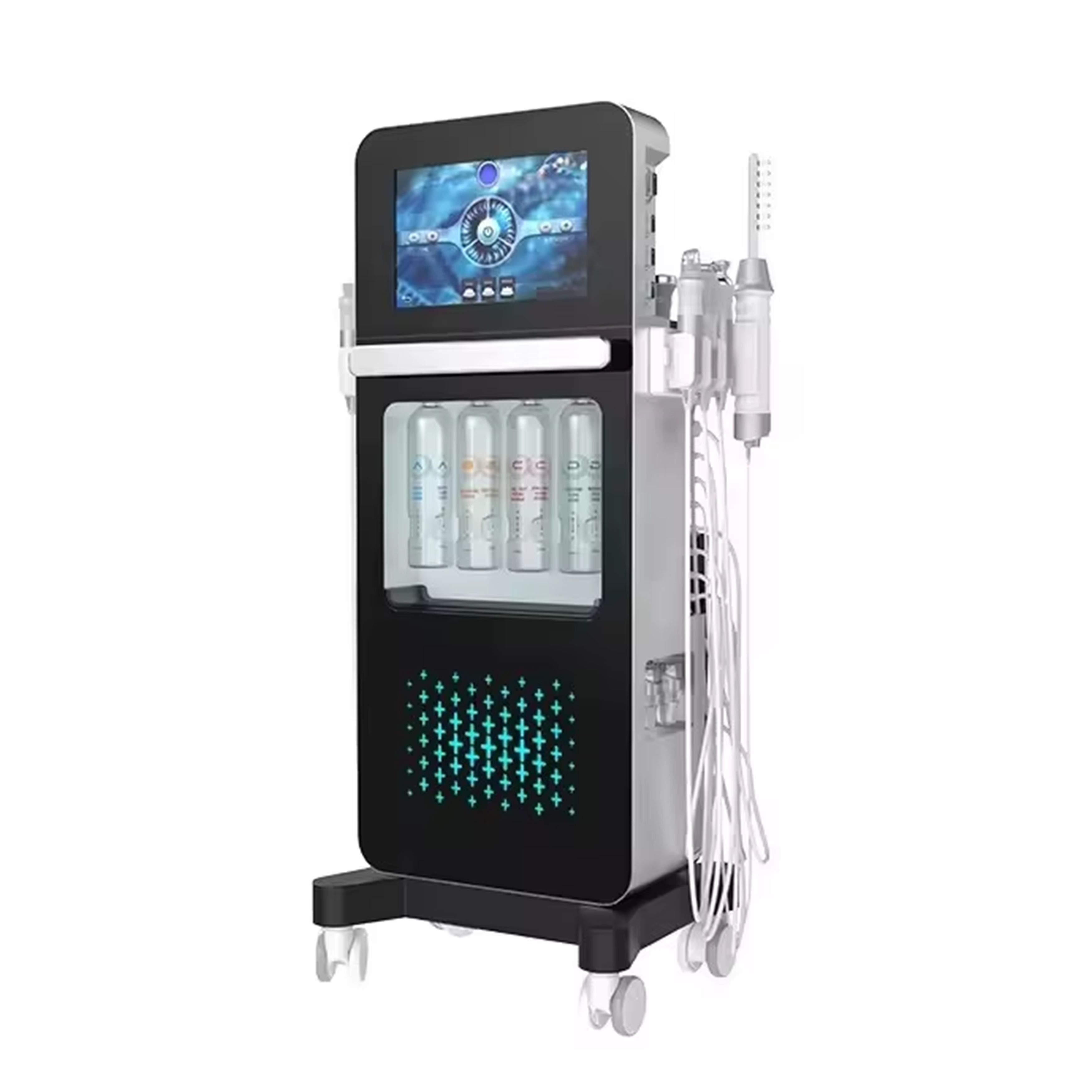 2024 Top Beauty Hydro Dermabrasion Water Face Spa Equipment Salon Device for Lip Skin Cleaning US & ZA Plug Type