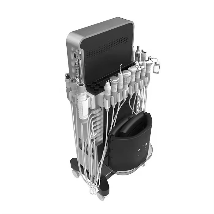 2024 Top Beauty Hydro Dermabrasion Water Face Spa Equipment Salon Device for Lip Skin Cleaning US & ZA Plug Type