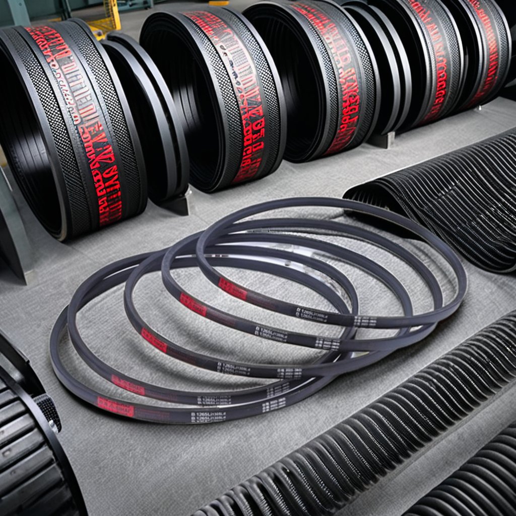 A B C D E F Customized OEM Industrial Rubber Drive V Belt Natural Rubber wrapped Power Transmission for Printing Shops Farms