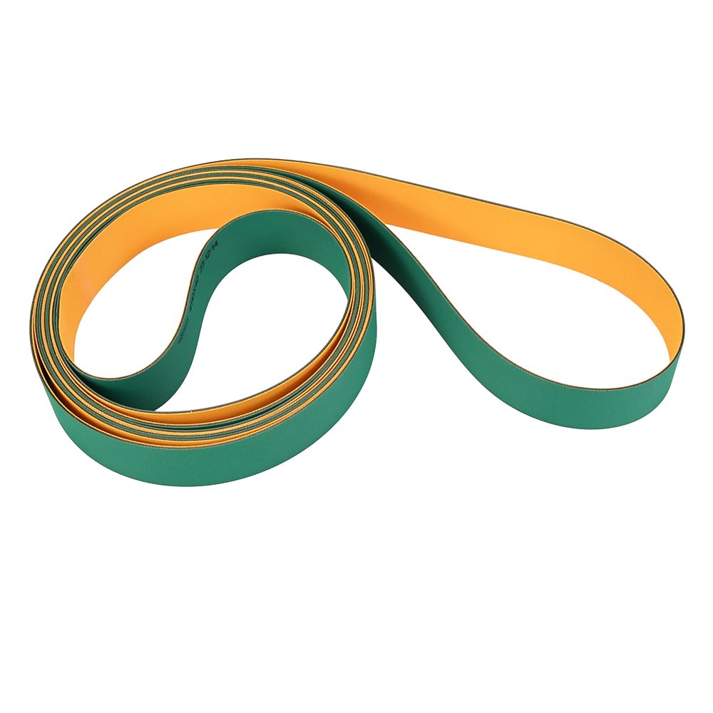 Goodly belt high speed transmission flat nylon belt yellow green sandwich belt