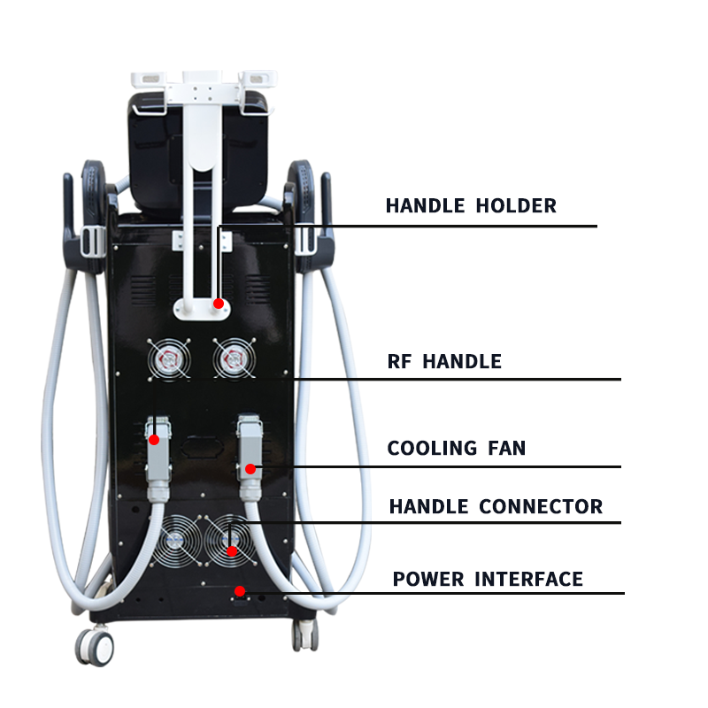 High Frequency Newest Beauty Equipment Strong Fat Removal Stimulator Portable Ems Rf Sculpting Machine