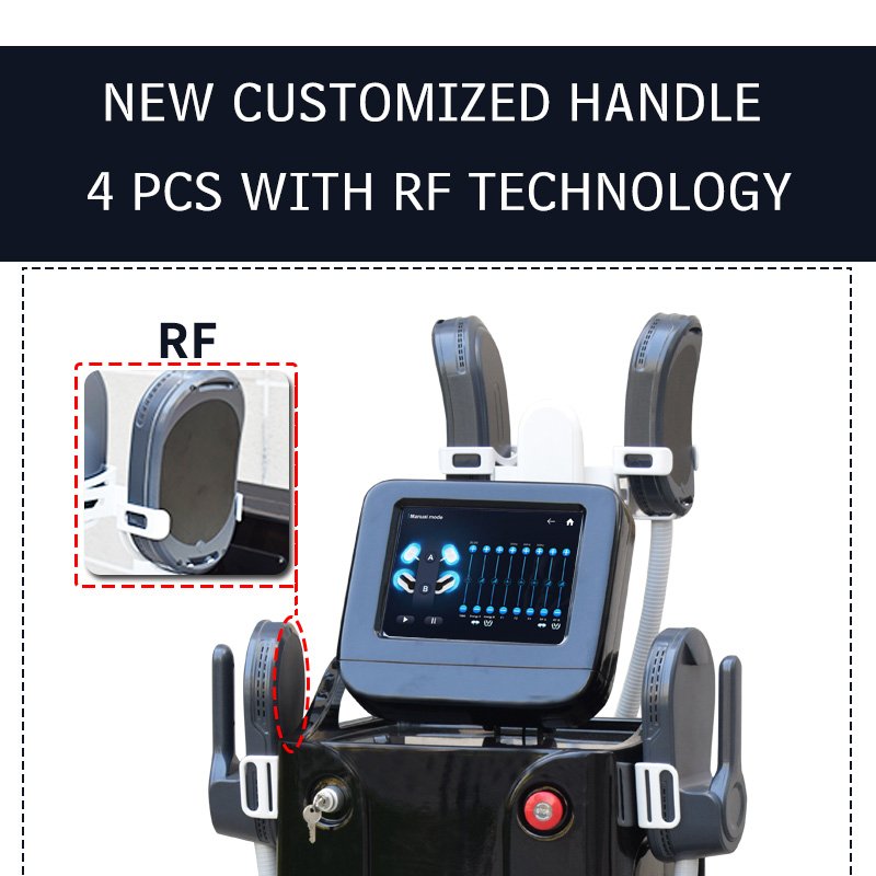 High Frequency Newest Beauty Equipment Strong Fat Removal Stimulator Portable Ems Rf Sculpting Machine