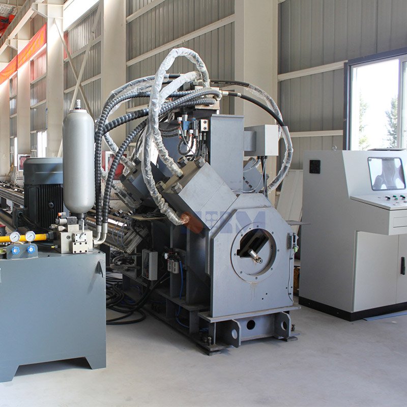 Raintech CNC Combined Angle Steel And Channel Steel Punching Marking And Shearing Production Line