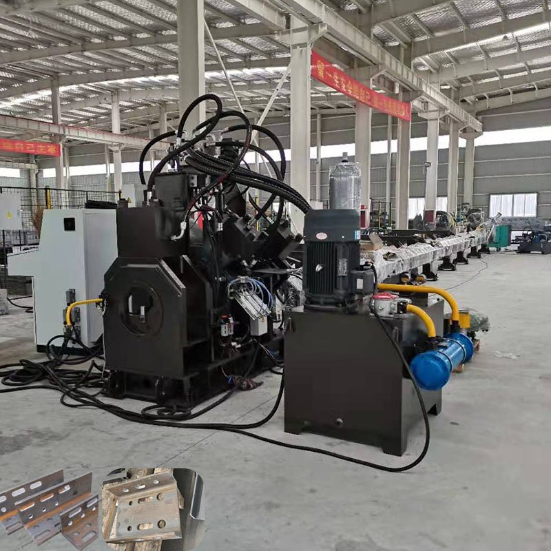 Raintech CNC Combined Angle Steel And Channel Steel Punching Marking And Shearing Production Line
