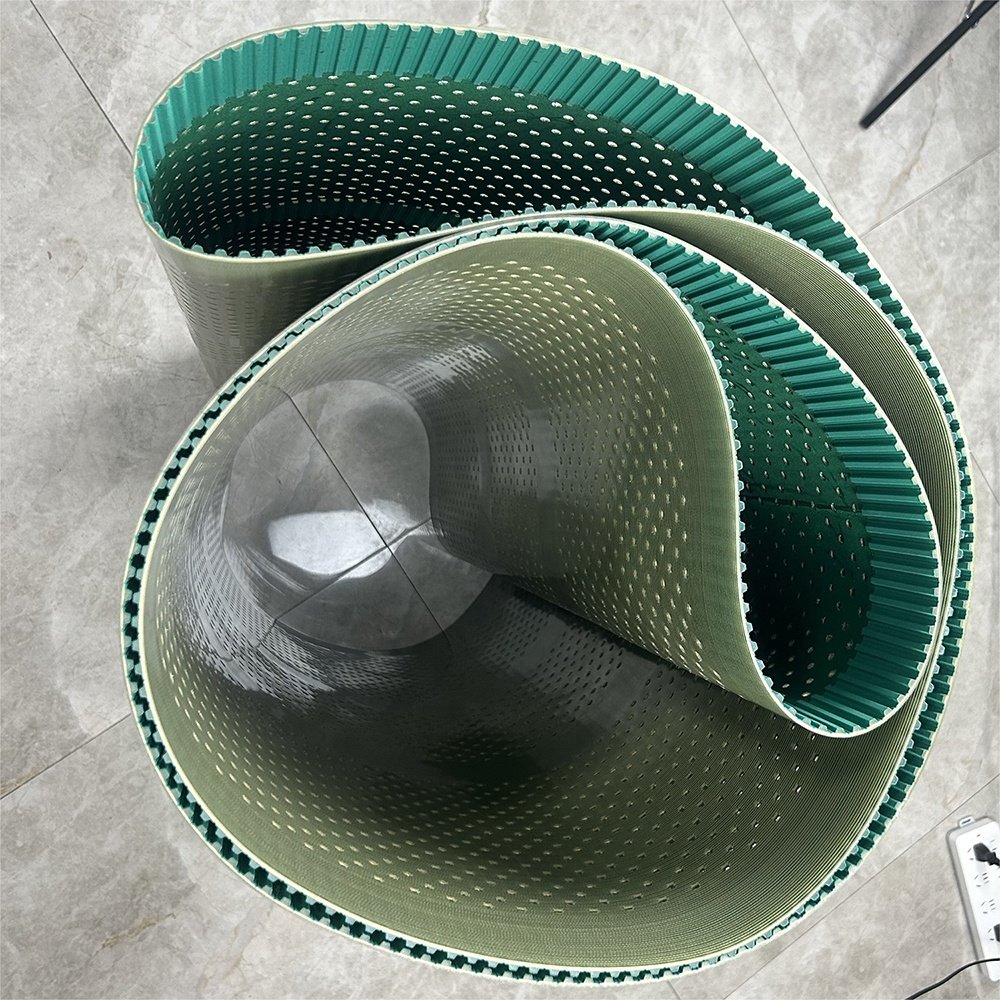 Milling Tooth Removal Polyurethane Belts Seamless T10 Extra Wide PU Timing Belt
