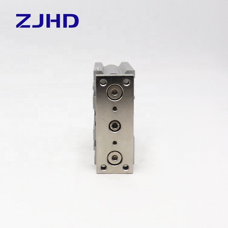 ZJHD Thri- Rod Aluminum Alloy Double acting Compact Guide Pneumatic Air cylinder Replacement for SMC MGPM20-40