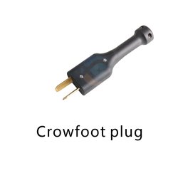 Crowfoot-plug