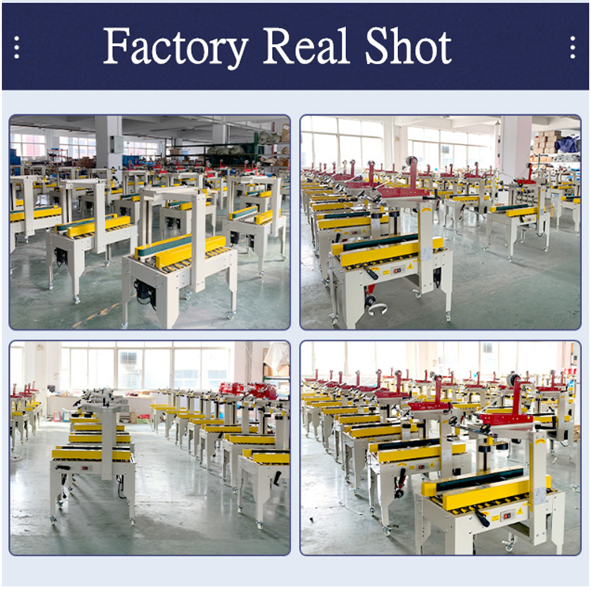 Semi-automatic Top And Bottom Transmission Belt Folding Tape Carton Sealing Machine Left And Right Drive Box Sealing Machine