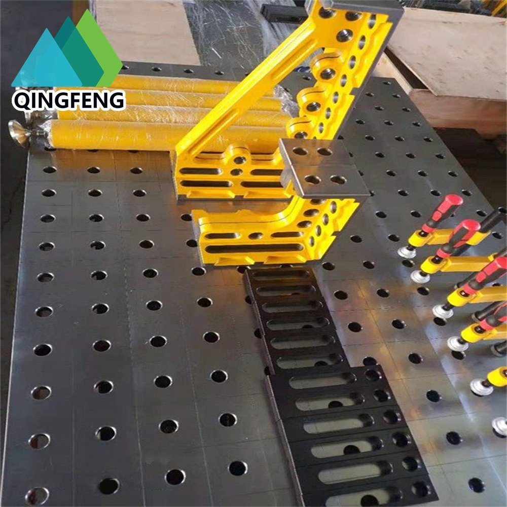 Steel 3D Welding Table D28 2400*1200*200 Nitrided with Complete Sets Accessories Welding Positioner Customized OEM