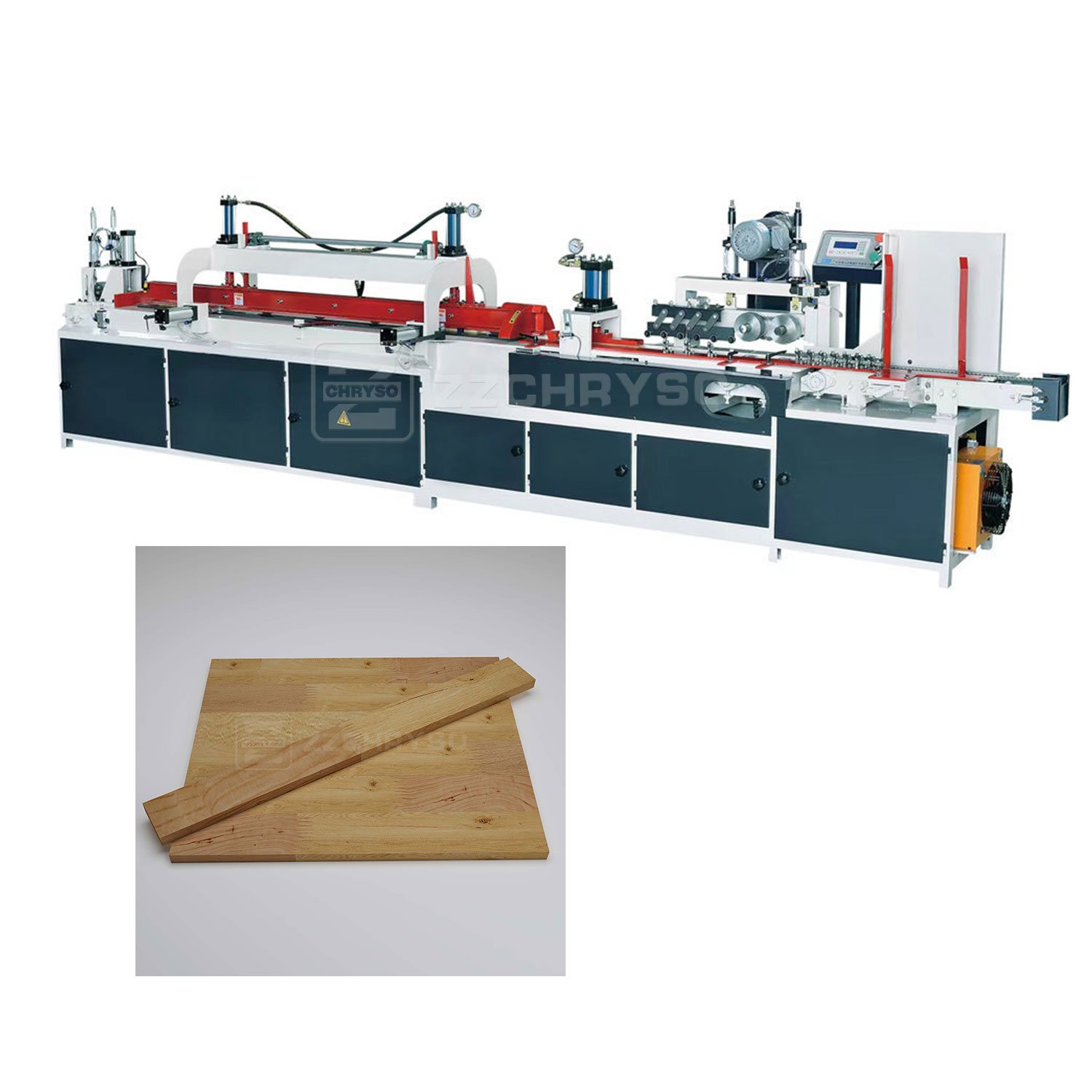 Woodworking Machinery Semi Auto Finger Joint Production Line in Finger Jointer