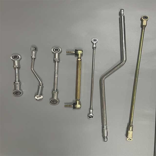 custom length adjustable shift linkage M8 Ball Joint Steering Tie Rod Kit For Lawn Garden