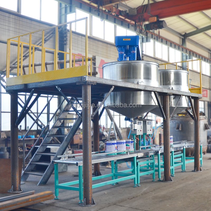 Ink Mixing Machine Paint Production Equipment Printer Paint Production Line