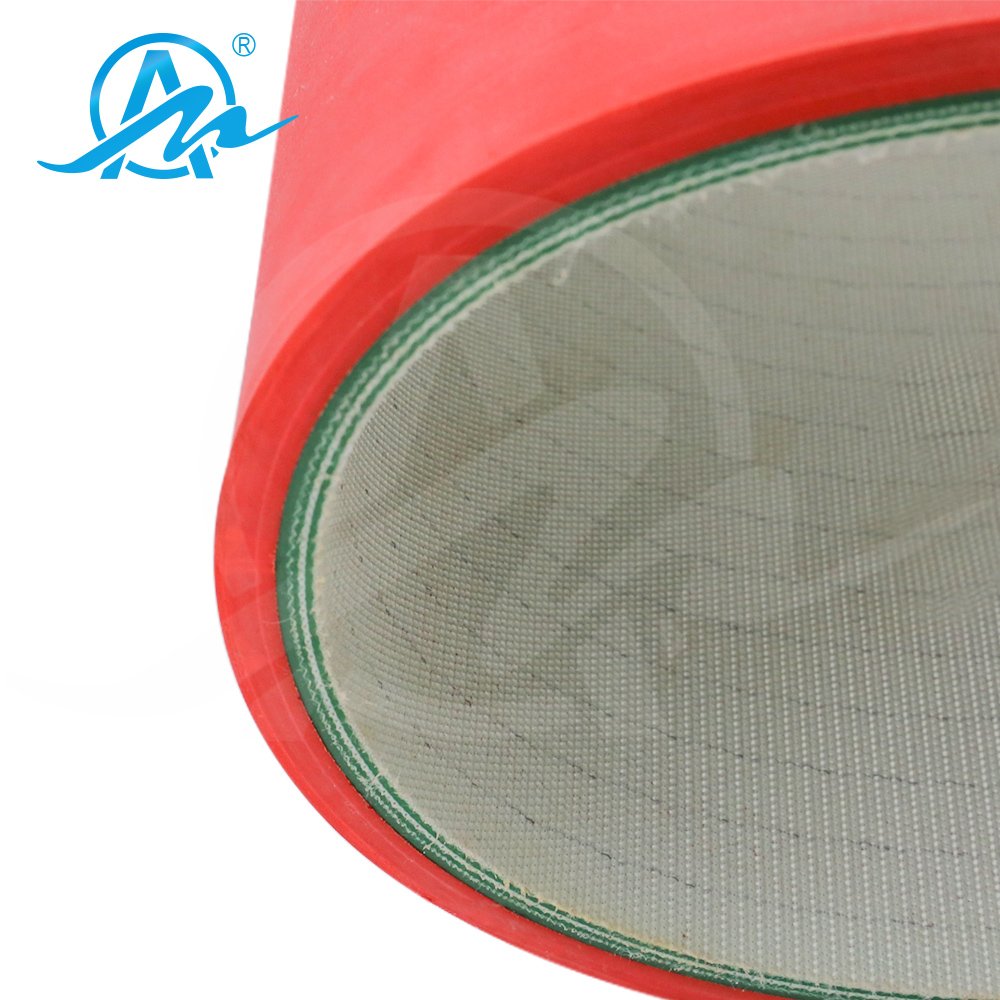 Hight Quality Factory Price Green PVC+Red Rubber Conveyor Belt
