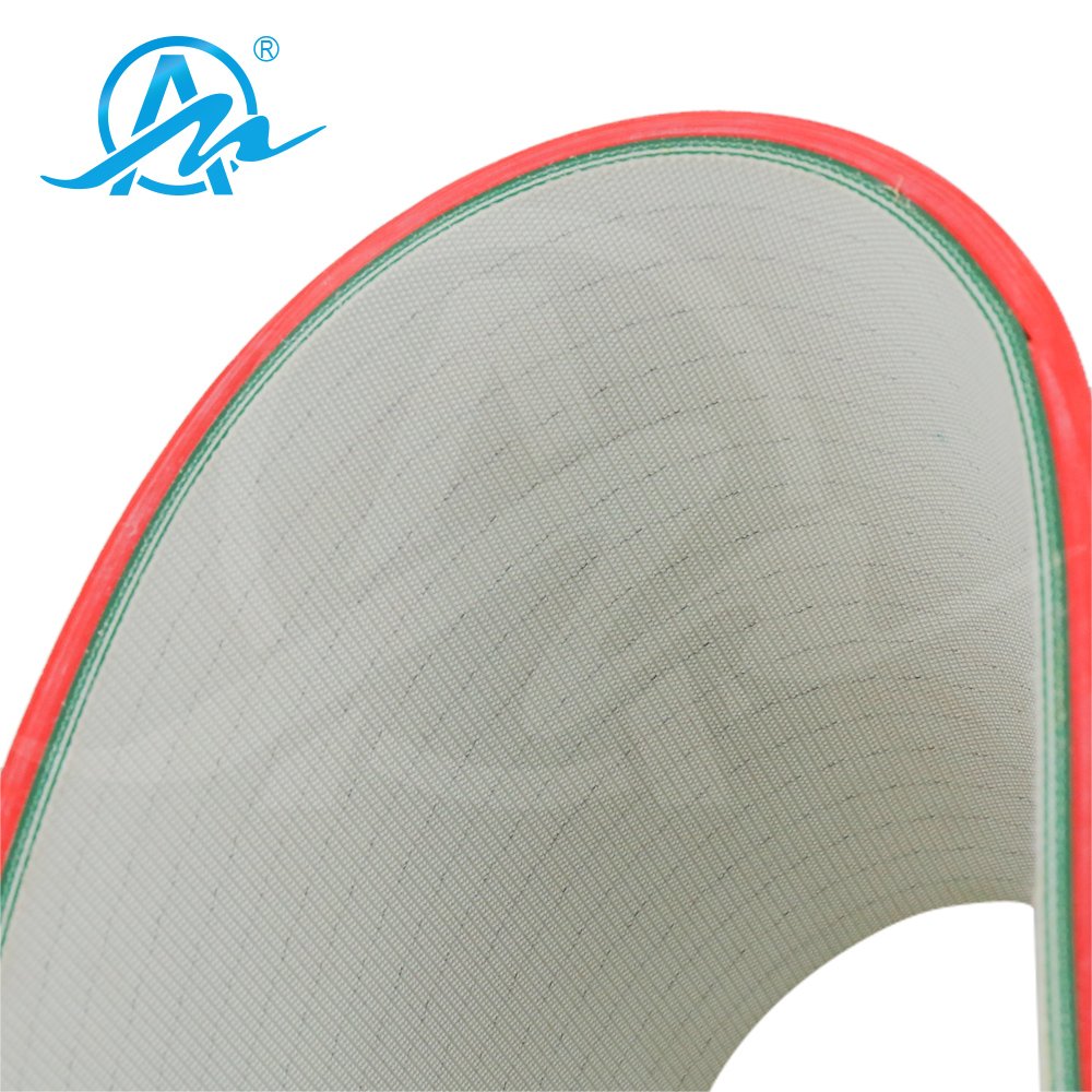 Hight Quality Factory Price Green PVC+Red Rubber Conveyor Belt