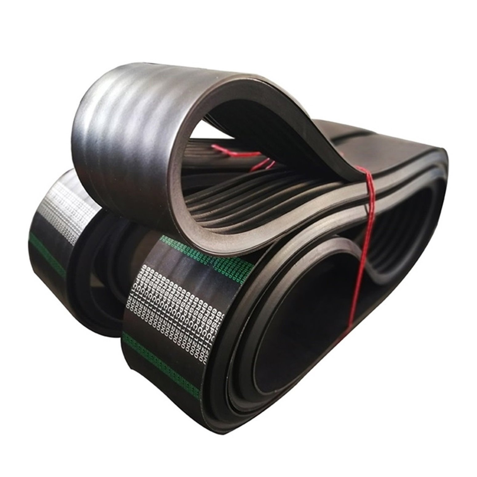 Multi Performance Agricultural Machinery Power Transmission Wear Resistant Black Elastic Adjustable Rubber V-Belt