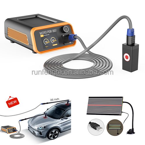 Auto Body Repair Equipment Puller Car Repair Tool Kit With Extension Magnetic Induction Car Body Dent Repair Tool Hotbox