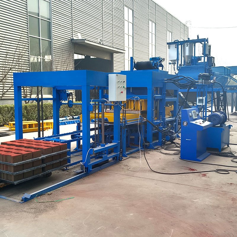 Factory Supply QT5-15 Hollow Concrete Block Mold Brick Making Machinery Automatic Investment Brick Cutting Machine