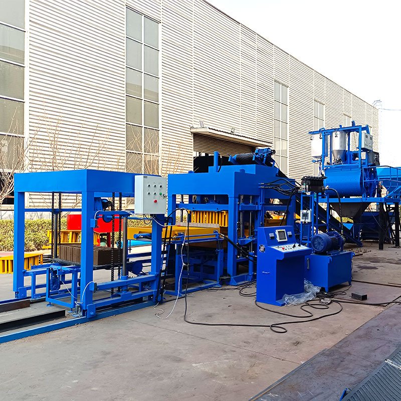 Factory Supply QT5-15 Hollow Concrete Block Mold Brick Making Machinery Automatic Investment Brick Cutting Machine