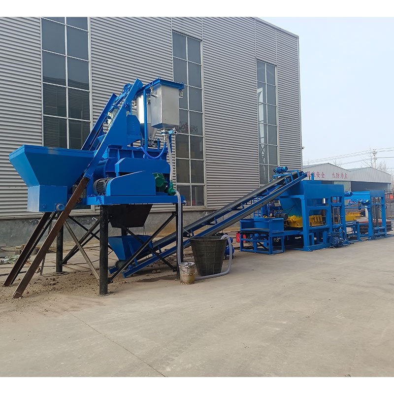 Factory Supply QT5-15 Hollow Concrete Block Mold Brick Making Machinery Automatic Investment Brick Cutting Machine