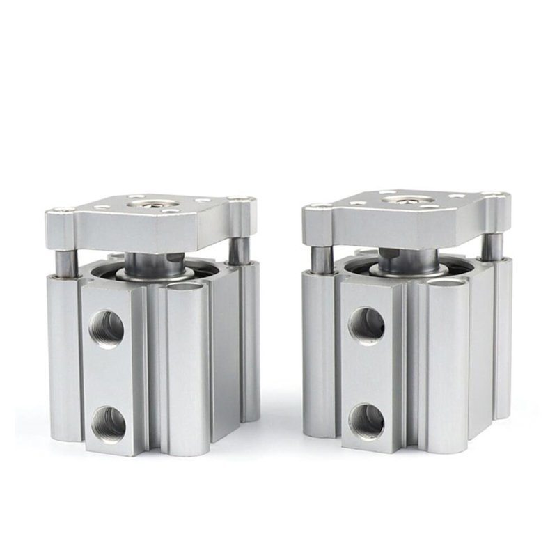 CQM CDQMB Series Single Rod CQMB Double Action Guide Rod Cylinders Compacy Type Piston Cylinder pneumatic cylinder cdqmb