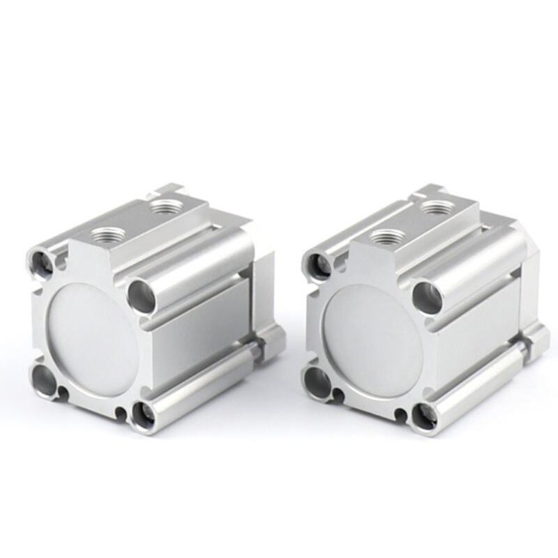 CQM CDQMB Series Single Rod CQMB Double Action Guide Rod Cylinders Compacy Type Piston Cylinder pneumatic cylinder cdqmb