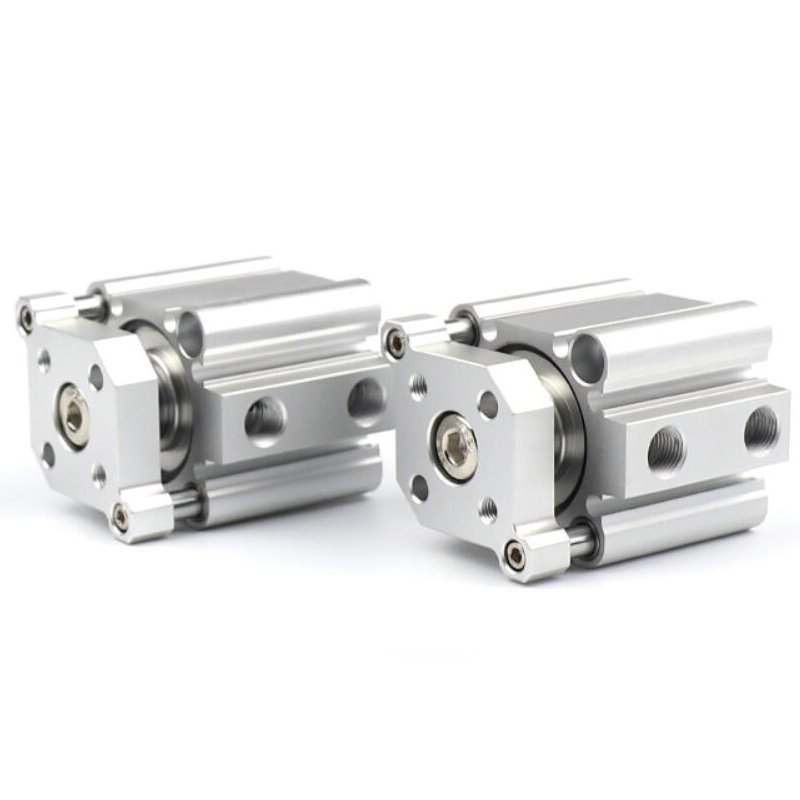 CQM CDQMB Series Single Rod CQMB Double Action Guide Rod Cylinders Compacy Type Piston Cylinder pneumatic cylinder cdqmb