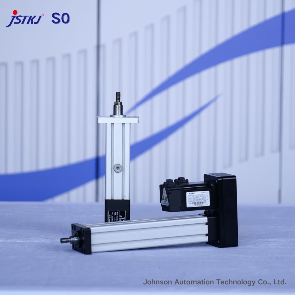 Small Electric Cylinder Servo Linear Mechanism Low Noise Speed Adjustable 50mm 100mm 200mm Stroke Customized