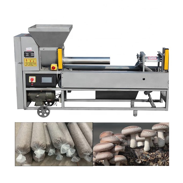 Semi Auto Shiitake Compost Bagging and Sealing Machine for Mushroom Production Line
