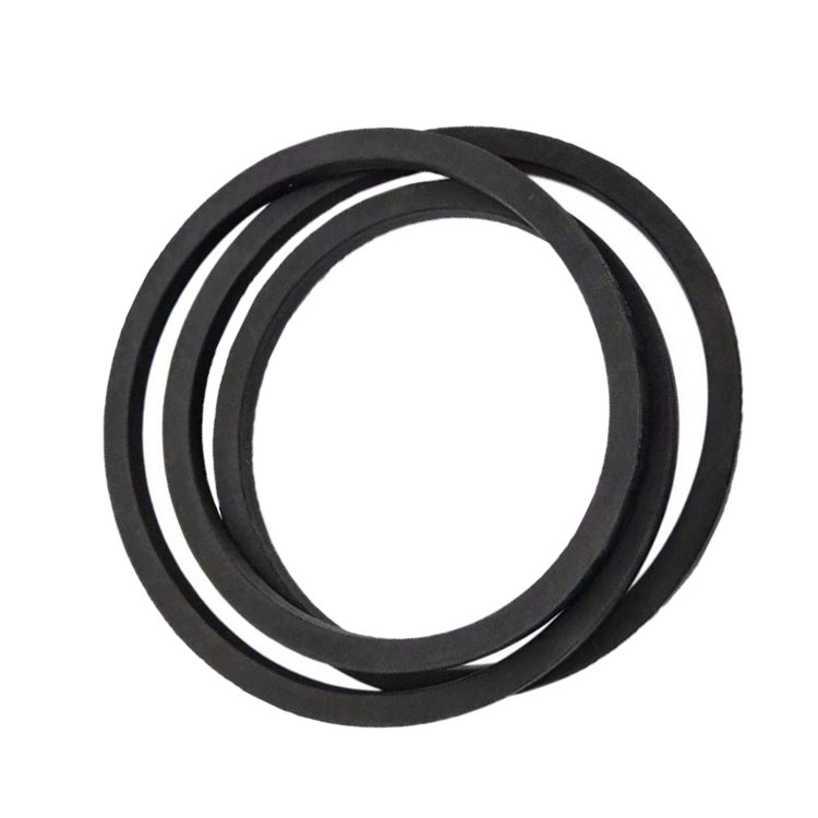 Wrapped A Type Driver Rubber Vee Belts Polyester Cotton Canvas V-Belt For Washing Machine