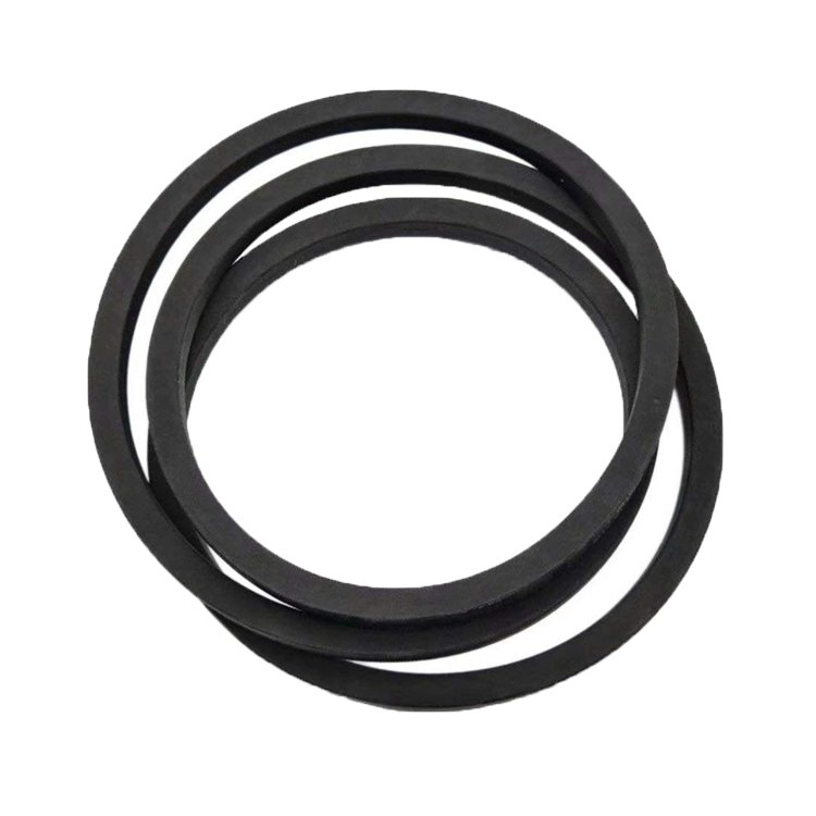 Wrapped A Type Driver Rubber Vee Belts Polyester Cotton Canvas V-Belt For Washing Machine