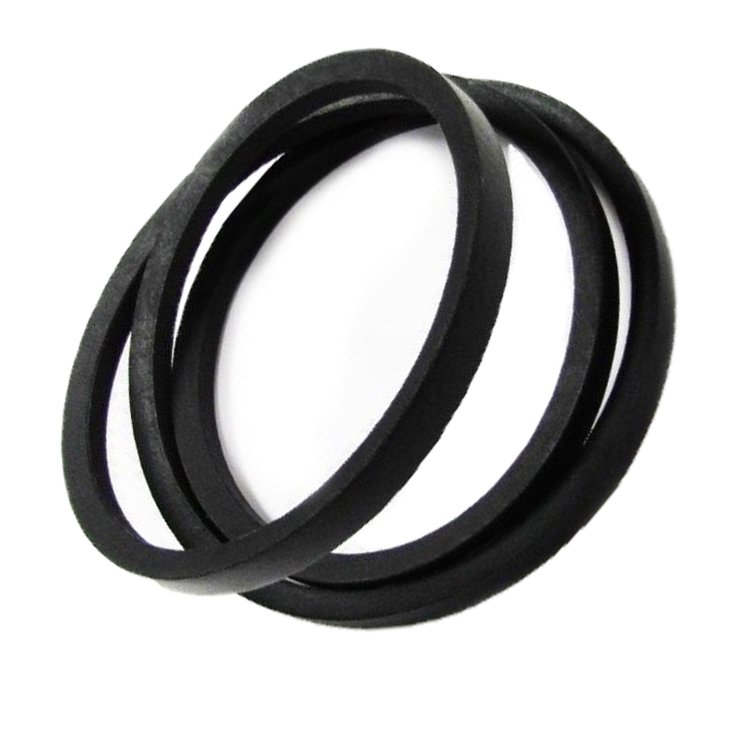 Wrapped A Type Driver Rubber Vee Belts Polyester Cotton Canvas V-Belt For Washing Machine