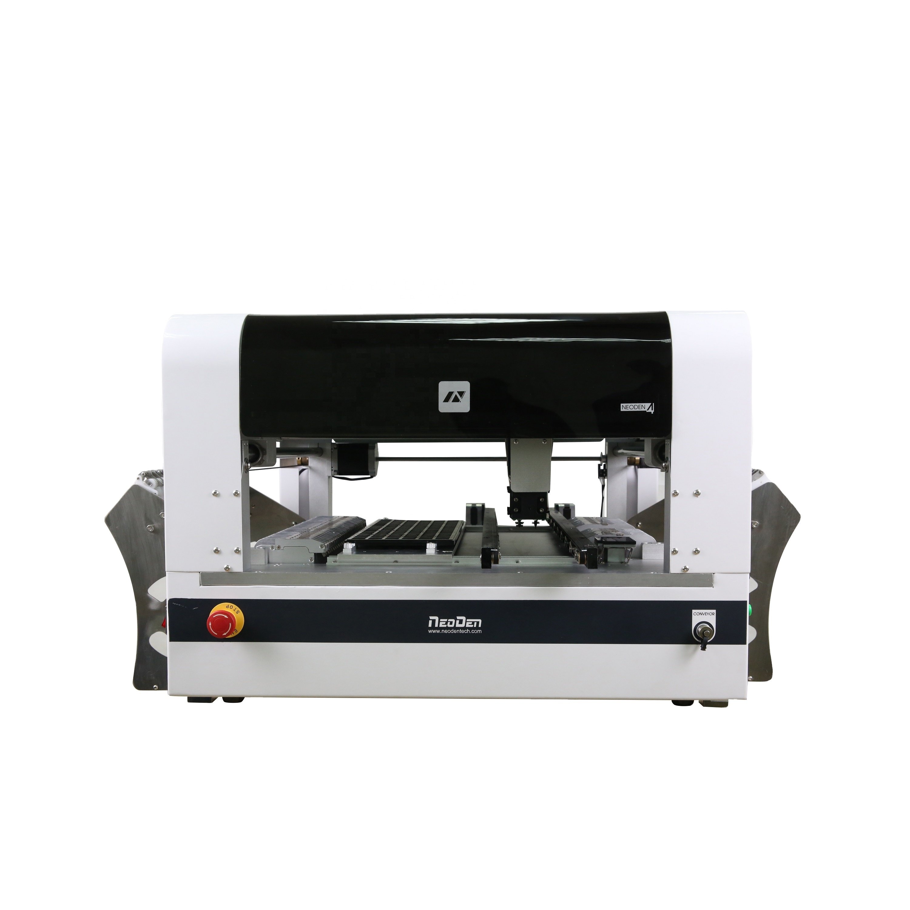NeoDen 4 Heads Tabletop Electronics Production Line PCB Manufacturing Equipment BGA SMT Mounting Pick and Place Machine
