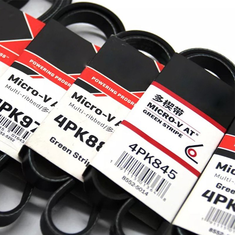 Joined wrapped cogged poly power transmission v-belts optibelt drive v belt for toyota honda hyundai car etc