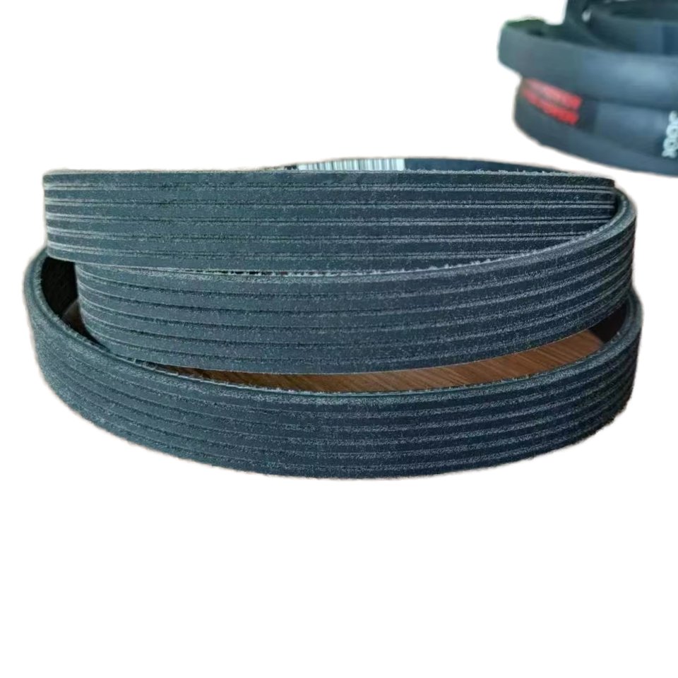 factory direct Durable Anti-Slip EPDM Rubber Ribbed Poly V Belt Customizable OEM Car Fan Belt