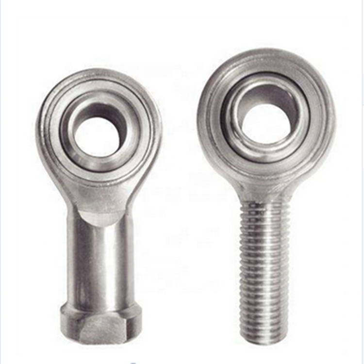 Male Series Rod End Bearing SA17ES Right Hand Rod End with Male Thread 17x47x14x94mm, Bolt Hole M16x2