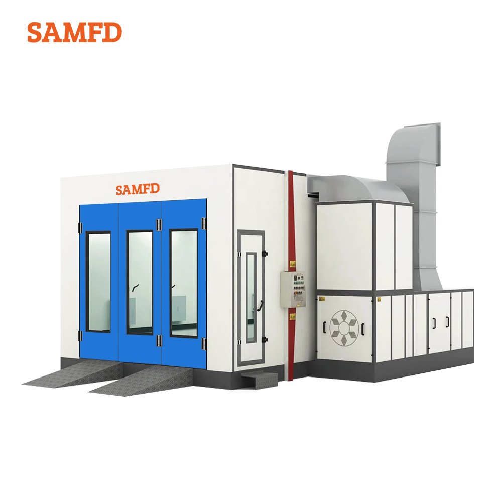 SAMFD Small Bench for Car Repair / Portable Spray Booths Frame Machine / Auto Repair Equipment