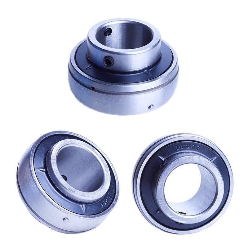 206 stainless steel uc bearing pillow bearing for solar continuous casting housing for aluminium agricu ture ball bearing UC 206