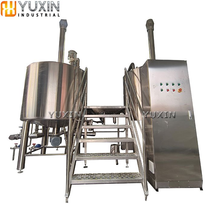 Craft Beer Brewing Production Line Industrial Beer Brewhouse Fermenting Equipment for Sale
