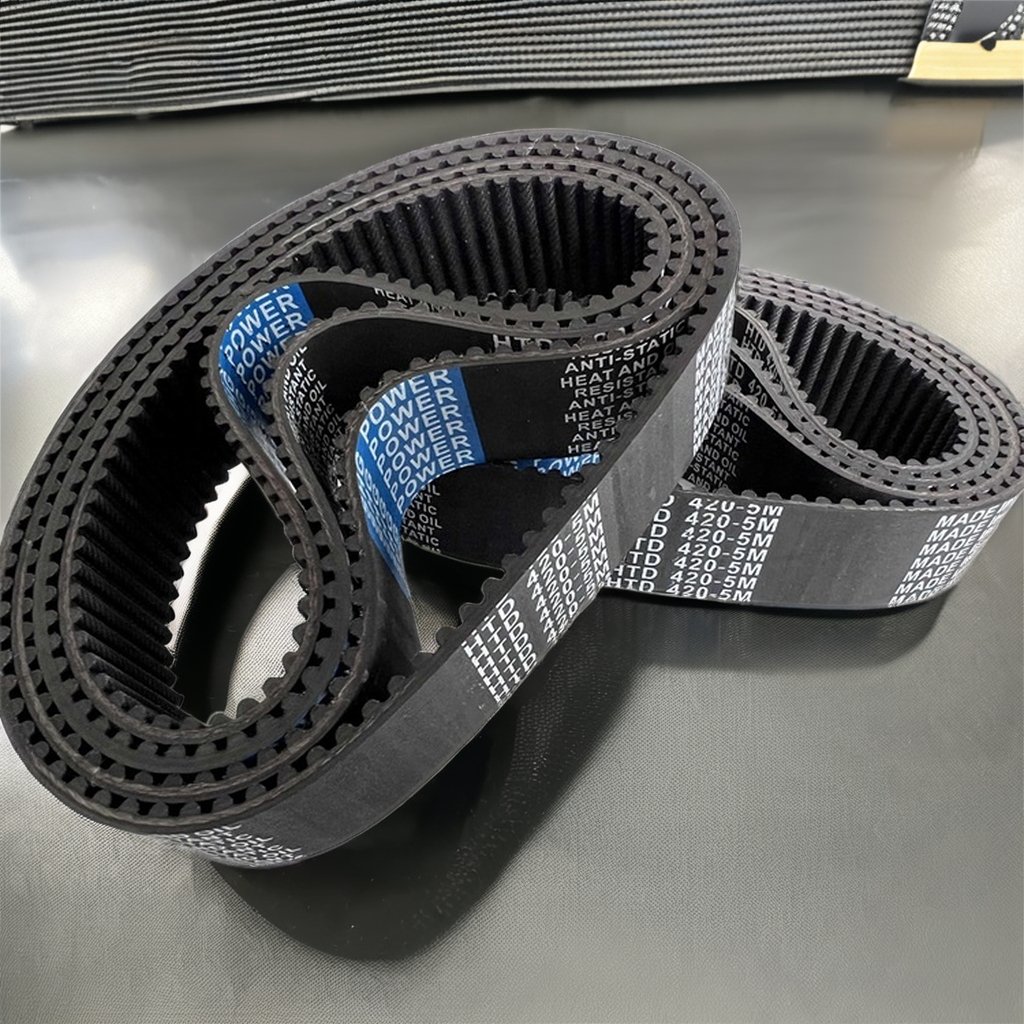 China Manufacturer Rubber synchronous belt HTD 3M 5M 8M closed timing belts