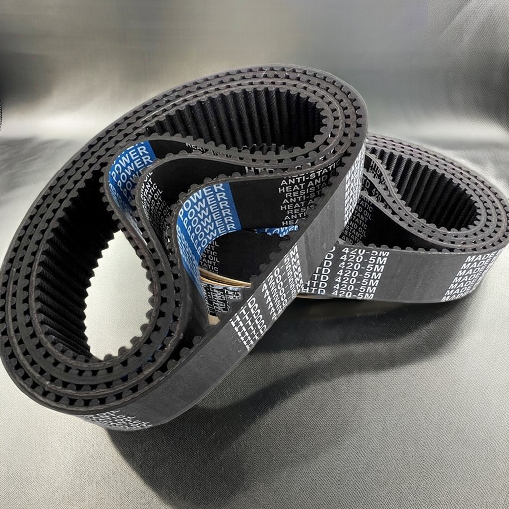 China Manufacturer Rubber synchronous belt HTD 3M 5M 8M closed timing belts