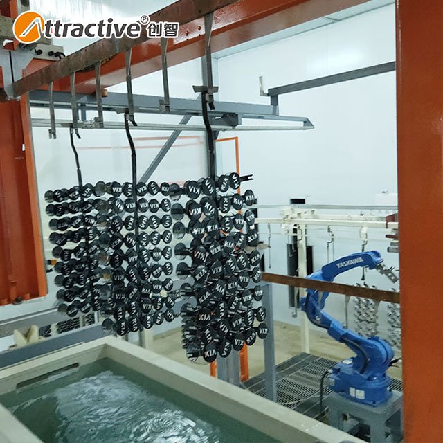 Attractivechina Professional Coating Line Equipment Manufacturer Spray Paint Line For Auto Parts