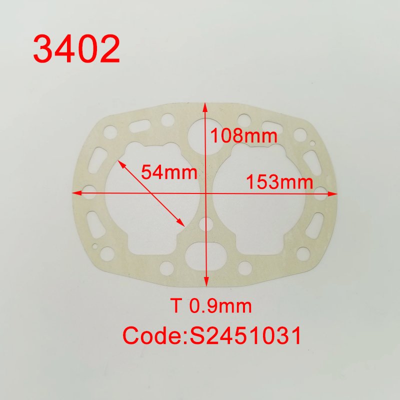 S2451031 Q7 33.1Y Q7 25.1Y Q7 28Y Q5 25Y Gasket Valve Plate - Body for Frascold Refrigeration Compressor