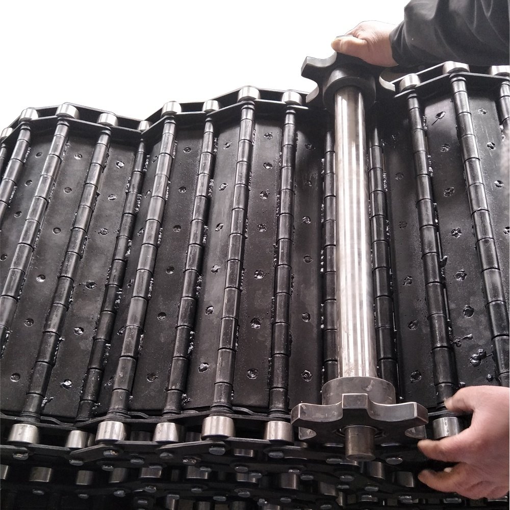 Steel Hinged Conveyor belt Sprocket Steel Hinge belt Customized Stainless Steel Roller Transmission Chain